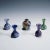 Murrine Vases attributed to Fratelli Toso, Murano, 1890s, Set of 5 For Sale - Image 3 of 10