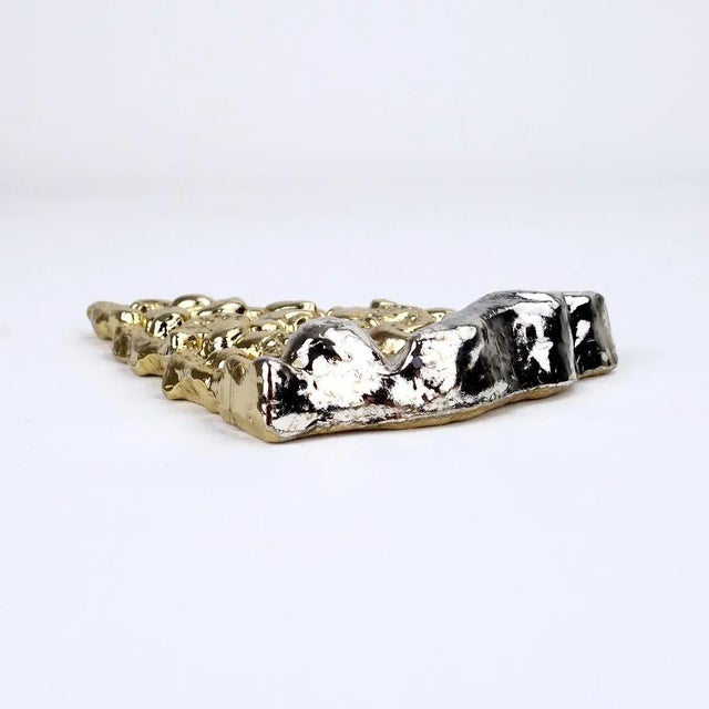 Gold Cast Fast Food Emporium Slice of Pizza by Ted Arnold, 1980s For Sale - Image 8 of 9