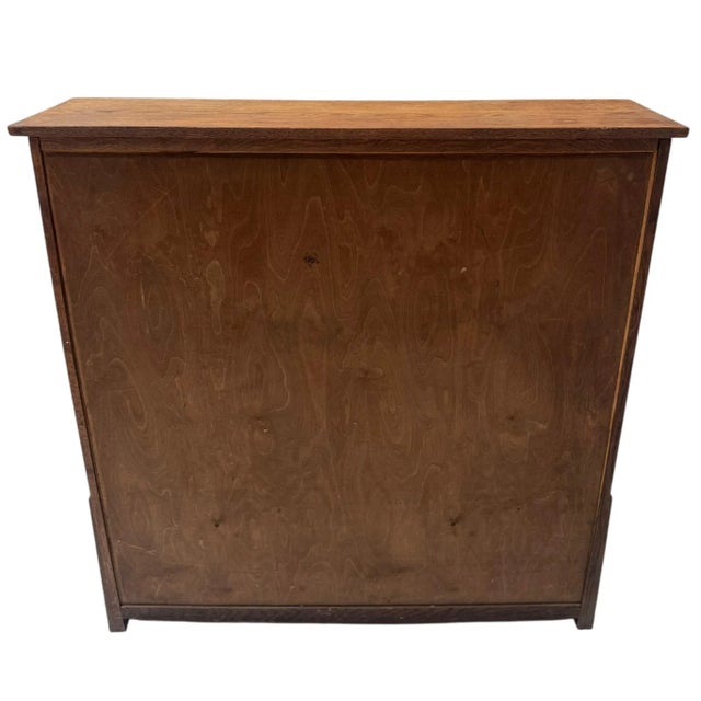 Art Deco Amsterdam School Open Bookcase by Willem Penaat for Metz & Co., 1920s For Sale - Image 12 of 13