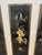 Mid Century Japanese Panels Inset in Frame For Sale - Image 11 of 12
