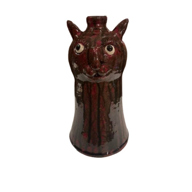 Wine Face Jug From Southern Georgia For Sale - Image 8 of 8
