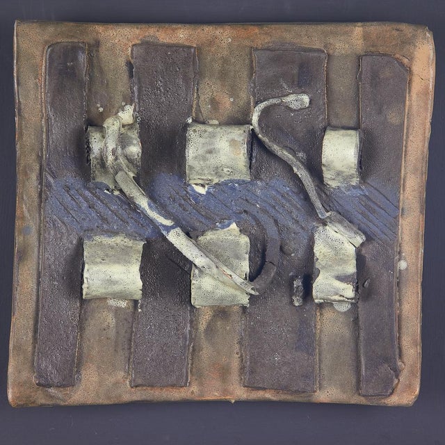 Adriano Tuninetto, Wall Sculpture, 1970s, Terracotta For Sale - Image 4 of 4