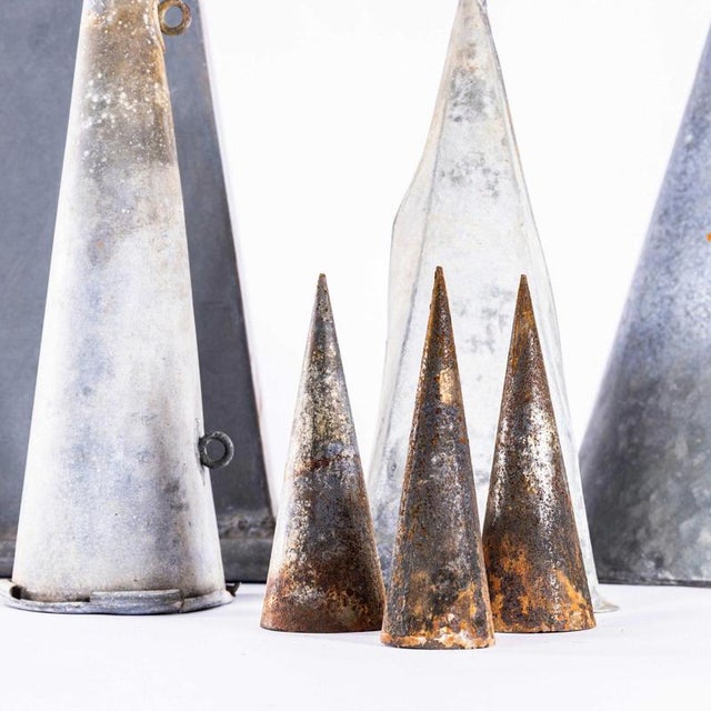 1950s French Galvanised Artist Forms, 1950s, Set of 7 For Sale - Image 5 of 7