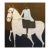Contemporary Large Contemporary Horse Painting. Man on Horseback 200 X 180 Cm For Sale