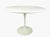 White Cast Aluminum & Laquered Wood Tulip Round Table by Eero Saarinen for Knoll International, 1980s For Sale - Image 15 of 15