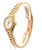 Gold 1980s Rolex Precision 22mm Diamond Bezel 18k Gold Watch For Sale - Image 8 of 9