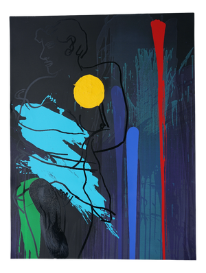Bruce McLean, Untitled, 1990s, Ink & Paint & Paper