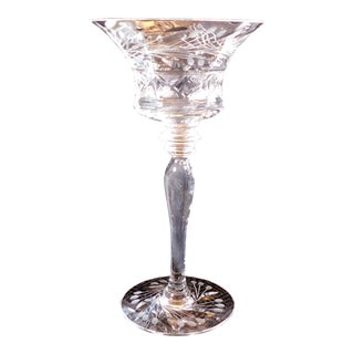 1970s Cut Glass Margarita Glass For Sale