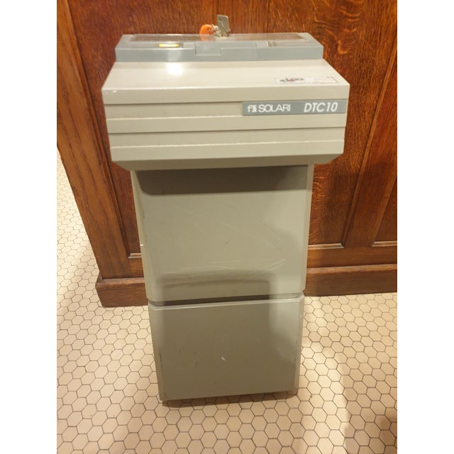 1980s Solari DTC 10 Attendance Device with Clock Punching, 1980s For Sale - Image 5 of 5