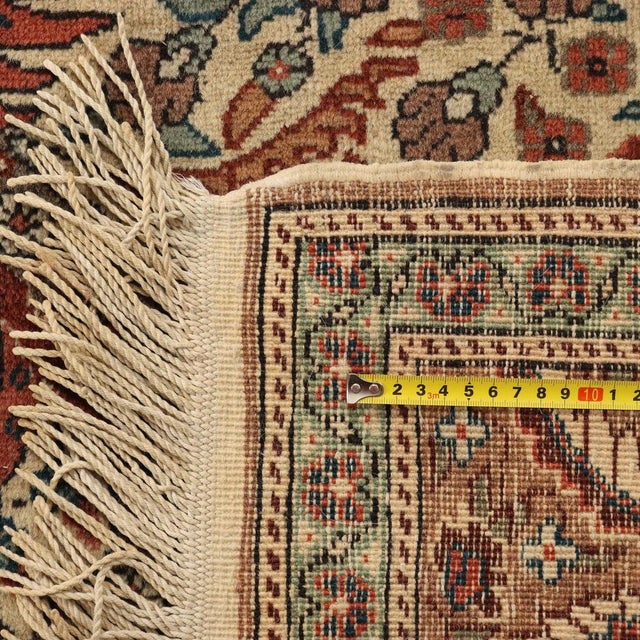 Textile Vintage Turkish Kaisery Rug For Sale - Image 7 of 8