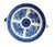 Ceramic Chinese Blue Fitzhugh Porcelain Hot Plates Set of Four For Sale - Image 7 of 12