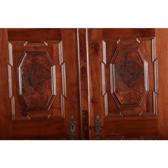 Antique Baroque Cabinet in Walnut, 1750s For Sale - Image 16 of 18