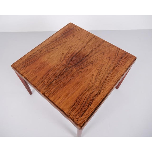 Side Table in Rosewood by Henry Kjærnulf for Vejle Møbelfabrik, 1960s For Sale - Image 3 of 12