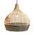 Modern Wicker Tux Gourd Pendant Light XL For Sale - Image 4 of 11