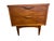 Mid-Century Modern 1960s Nightstand Two Drawer Walnut Harmony House For Sale - Image 3 of 8