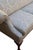 Ethan Allen 1990s Ethan Allen Chippendale Camelback Sofa in Silver-Champagne Silk Damask For Sale - Image 4 of 18