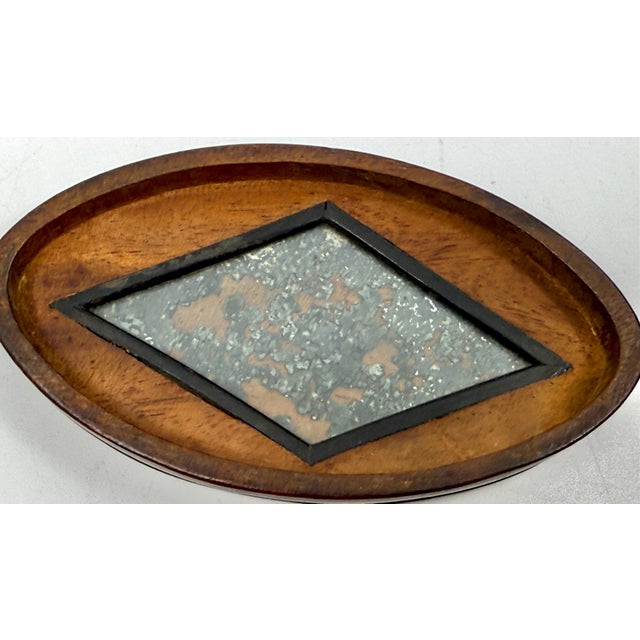 Brown 19th Century Three Horn, Silver and Wood Trinket or Snuff Boxes For Sale - Image 8 of 18