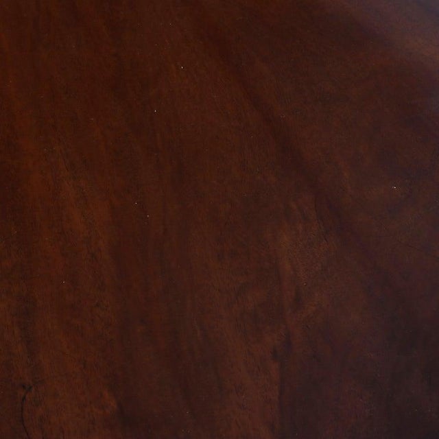 Duncan & Phyfe Style George III Mahogany Banquet Table With Three Leaves C1820 For Sale - Image 6 of 17