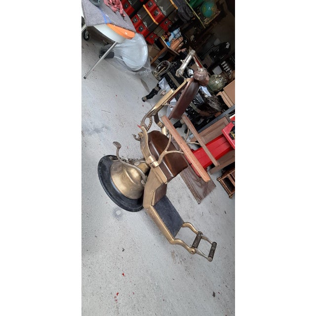 French Barbers Chair by Corno, 1900 For Sale - Image 13 of 13
