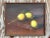Paint Vintage Original Lemon Still Life Oil Painting For Sale - Image 7 of 12