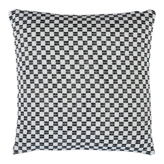 Schumacher Elkhart 20" Pillow In Black For Sale