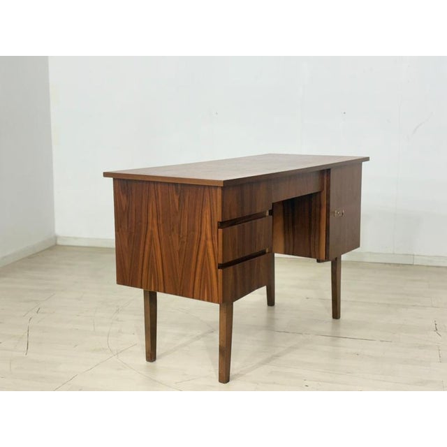 Mid-Century Desk in Walnut, 1960s For Sale - Image 13 of 15
