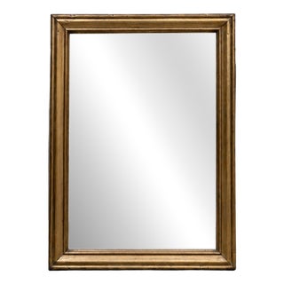 Antique Brass Brewery Mirror, 1800s For Sale