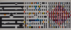 Yaacov Agam, Composition cinétique, Screen Print