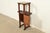 Stickley Brothers Style Antique Mission Arts & Crafts Oak and Brass Smoker Stand, Circa 1910 For Sale In South Bend - Image 6 of 17