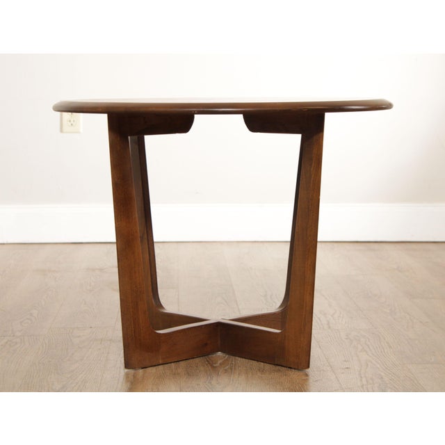 Mid Century Modern Round Side Table Chairish