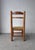 Brown Vintage 1970s Minimalist Solid Pine Dining Chairs - Set of 8 For Sale - Image 8 of 10