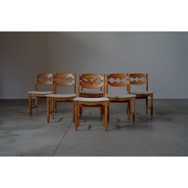 Dining chairs The chairs are in a good condition with signs of usage normal to their age. The chairs are reupholstered...
