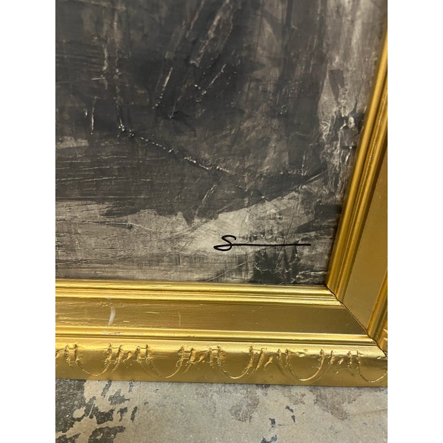 2020s Large Acrylic on Panel Modern Abstract Painting For Sale - Image 5 of 7