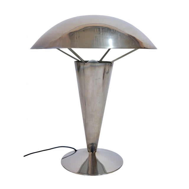 Metal Art Deco Desk Lamp For Sale - Image 7 of 7