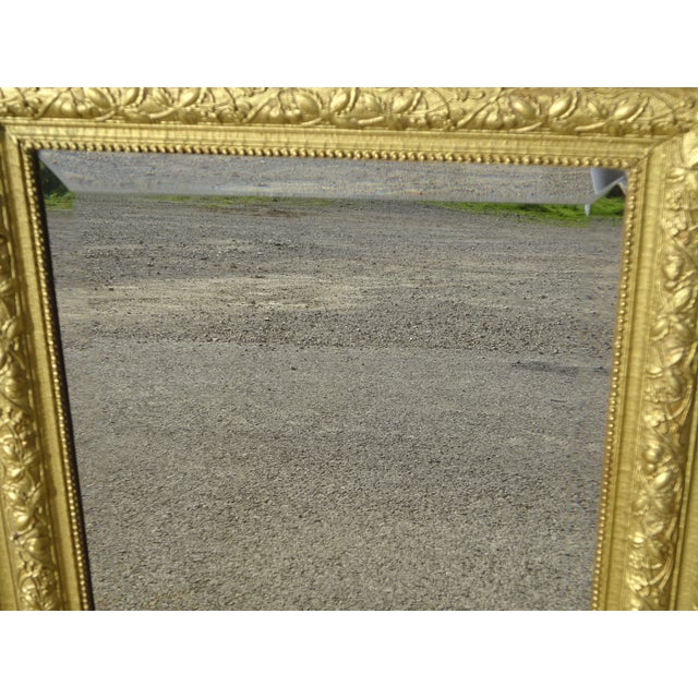 Antique Gilded Mirror, 1890s For Sale - Image 16 of 18