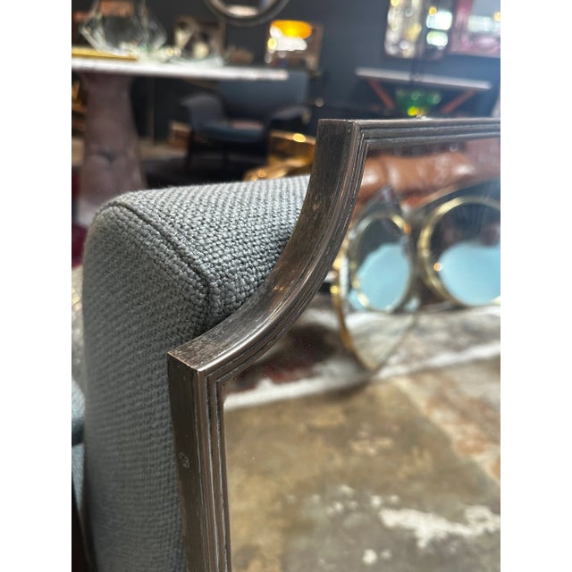 1970s Vintage Italian Mid Century Wall Mirror 1970s For Sale - Image 5 of 8