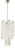 Tronchi Glass Chandelier from Venini, 1970s For Sale