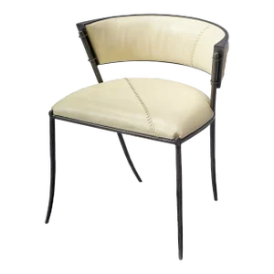 Jamie Young Nevado Leather & Steel Chair