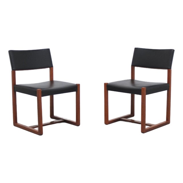 Side Chairs by Alfred Hendrickx for Belform, 1960s, Set of 2 For Sale