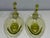 Glass Vintage Duncan & Miller Swan Candle Holder Pair Chartreuse 8" L Art Glass 1940s For Sale - Image 7 of 8