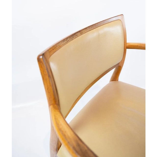 Set of Model 65 Rosewood Armchairs by N.O. Moeller, 1960s For Sale - Image 6 of 10
