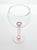 1980s Vintage Blush Pink Blown Large Balloon Bowl Wine Glasses - Set of 4 For Sale - Image 4 of 5