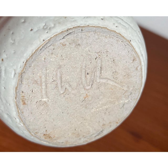 Mid-Century Modern Swedish Studio Pottery Oil Lamp by Ulla Nilsson for Arvika, 1960s For Sale - Image 11 of 13