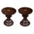 Mid Century Style Solid Walnut Stools - a Pair For Sale - Image 4 of 4
