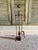 Sheffield Pullman Antique Tudor Rose Fireplace Andirons, Tools & Rack For Sale - Image 13 of 14