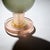 Metal Modernist Pink and Gray Venetian Glass Lamps, Murano, Italy - a Pair For Sale - Image 7 of 9