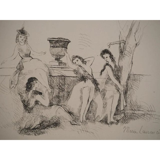 Marie LAURENCIN (1883-1956) The Glory of Paris: Summer, 1937 Original etching Signed in the plate Limited to 500 copies On...