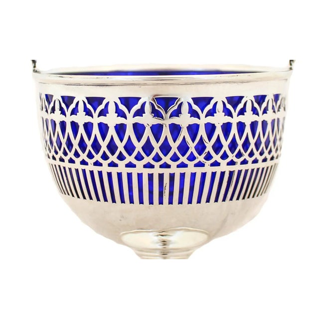 1930s Sterling Silver Bonbonniere For Sale - Image 4 of 7