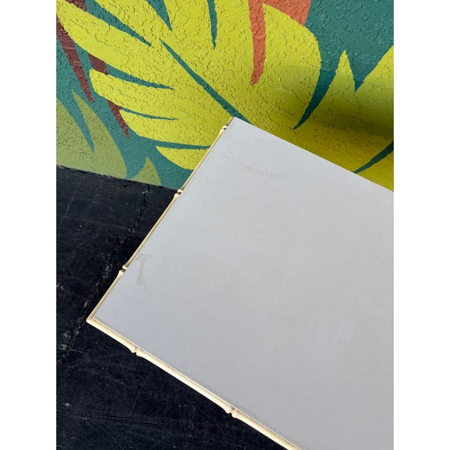 Thomasville Allegro Faux Bamboo End Table For Sale - Image 9 of 10