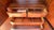 Wood Late 20th Century Pair of Henredon Scene One Campaign Walnut Armoires With Brass Hardware For Sale - Image 7 of 15